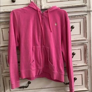 Lilly Pulitzer terry jacket.